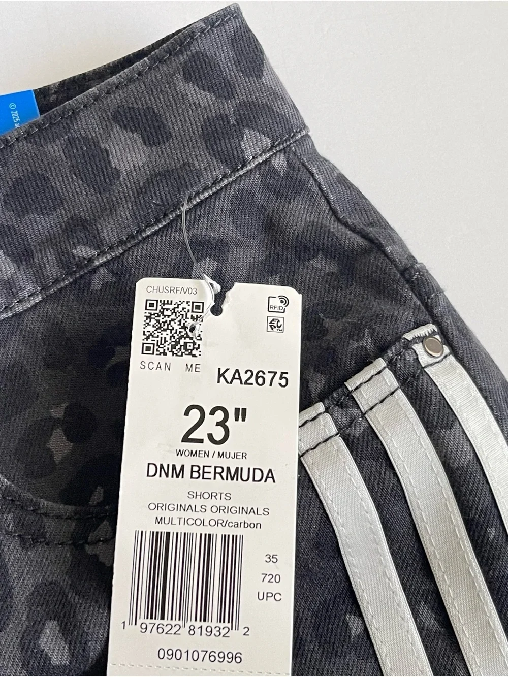 adidas Originals Denim Bermuda Shorts
